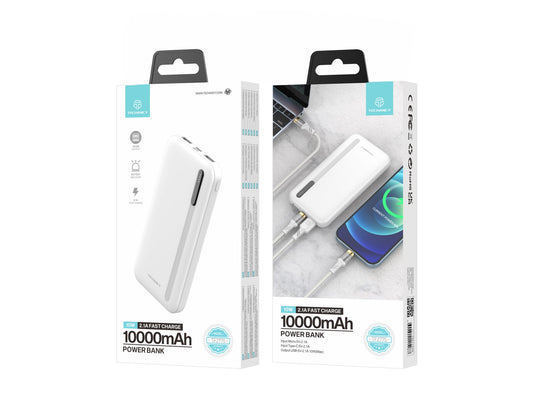 P7 POWER BANK 10000mAh 10W
CARICATORE RAPIDO BIANC