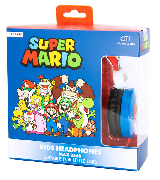 Cuffie Super Mario Red/Blue