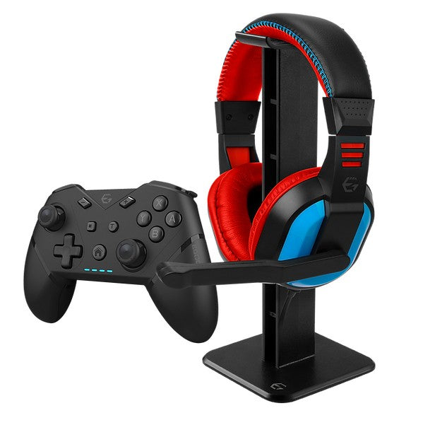 EGO SBP30 ESSENTIAL PACK NINTENDO SWITCH
CONTROLLER WIRELESS RGB + CUFFIE GAMING
DRIVER 40mm SUPPORTO CUFFIE