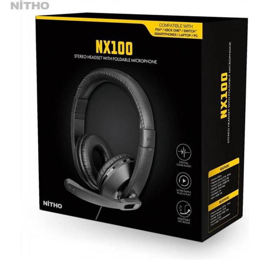 UFFIE NITHO NX100 GAMING CON MICROFONO CON FILO JACK