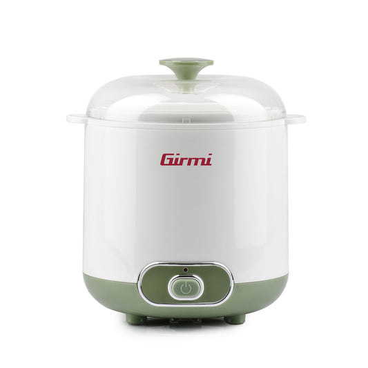 GIRMI Yogurtiera 1.5L con accessori per yogurt greco